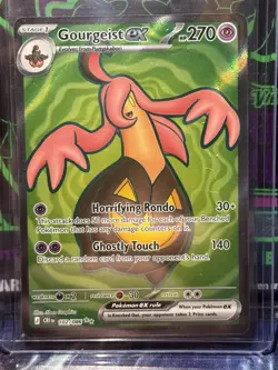 Pokemon TCG Gourgeist ex 102/086 Crimson Haze Full Art Holo Ultra Rare ENG - Image 1