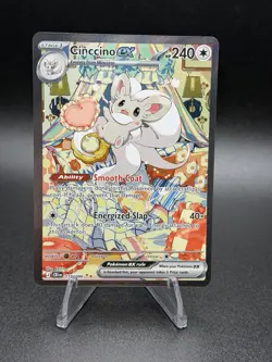 Pokemon TCG Chaos Rising Cinccino ex Special Illustration Rare 119/086 NM - Image 1