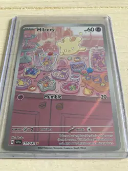 Milcery Illustrated Rare 152/142 Pokemon Stellar Crown - Image 2