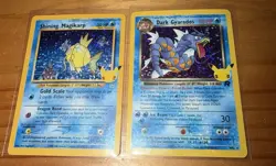 Pokemon Celebrations 25 TCG Shining Magikarp 66/64 & Dark Gyarados 8/82 - Image 1
