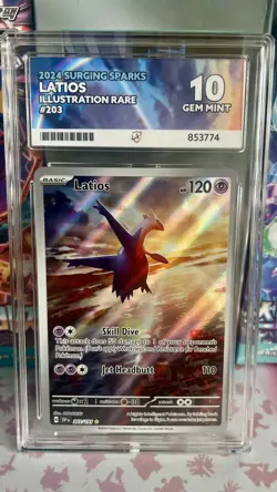 Pokemon TCG | 2024 Latias ex 239/191 and Latios 203/191 | ACE 10 - Image 2