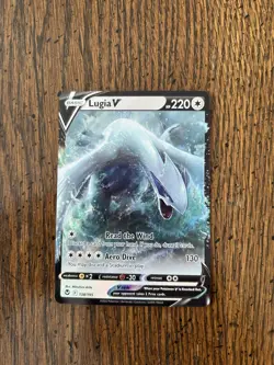 Pokemon TCG Lugia V 138/195 Silver Tempest Ultra Rare NM/Mint - Image 1