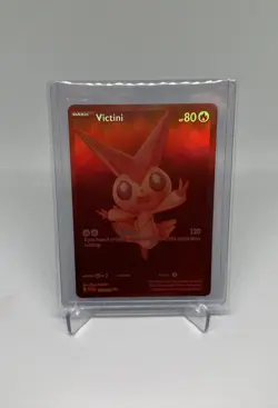 VICTINI 172/086 HOLO BLACK WHITE RARE WHITE FLARE SIR - Image 1