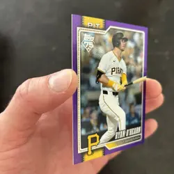2026 Topps Series 2 Ryan O'Hearn Purple Foil /250 Pirates - Image 2