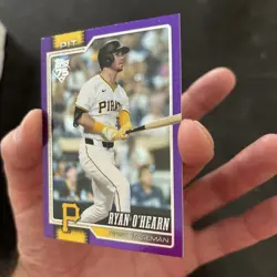 2026 Topps Series 2 Ryan O'Hearn Purple Foil /250 Pirates - Image 3