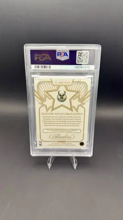 2023 Flawless Giannis Antetokounmpo Star Swatch Signature PSA 9 Auto /25 - Image 5