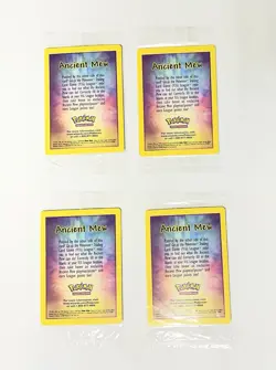Pokemon TCG: Ancient Mew Promo - Sealed x4 - Image 2