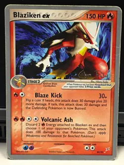 Pokemon TCG Blaziken ex World Championship Decks 89/95 Regular Eng 2004 150HP - Image 1