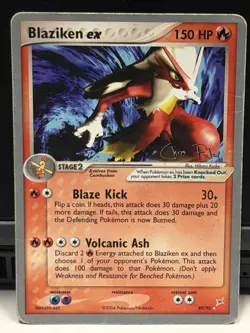 Pokemon TCG Blaziken ex World Championship Decks 89/95 Regular Eng 2004 150HP - Image 4