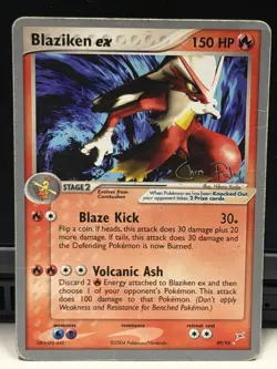 Pokemon TCG Blaziken ex World Championship Decks 89/95 Regular Eng 2004 150HP - Image 5