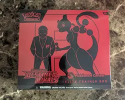 Pokemon Center Exclusive Destined Rivals ETB NEW SEALED - Image 1