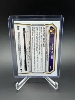 2026 Bowman Chrome Brailyn Antunez BLUE SHIMMER /150 1st Prospect Brewers - Image 2