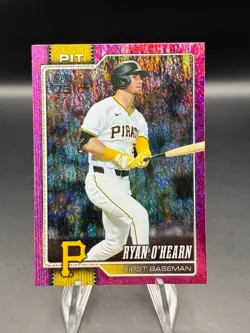 2026 Topps Series 2 - Ryan O'Hearn Pink Holo Foil #442 Pittsburgh Pirates - Image 1