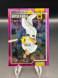 2026 Topps Series 2 - Ryan O'Hearn Pink Holo Foil #442 Pittsburgh Pirates - Image 2