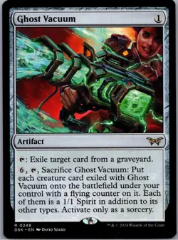 GHOST VACUUM 248 R DUSKMOURN: HOUSE OF HORROR MAGIC: THE GATHERING NEAR MINT - Image 1