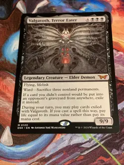 MTG Magic: The Gathering Duskmourn Valgavoth, Terror Eater Mythic Rare MTG Mint - Image 4