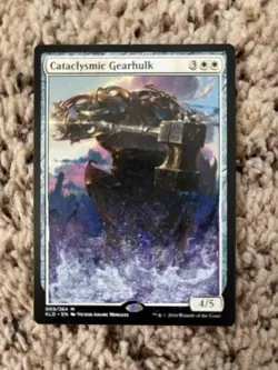 MTG- Cataclysmic Gearhulk x1 - Kaladesh - Textless Altered Art - Image 1