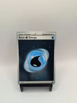 Pokemon TCG Scarlet & Violet 151 HD Cosmo Holo Water Energy SVE EN 003 SWIRL - Image 1