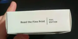 Secret Lair - Read the Fine Print - Foil - Unopened - Image 1