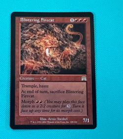 Blistering Firecat - Onslaught - MTG - Magic the Gathering - Image 1