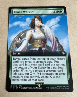 MTG - Yuna's Whistle - Extended - Final Fantasy Commander - Image 1