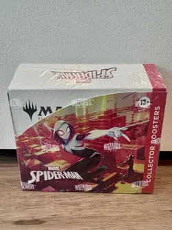 Magic The Gathering Spider-Man Collector Booster Box New Sealed - Image 1