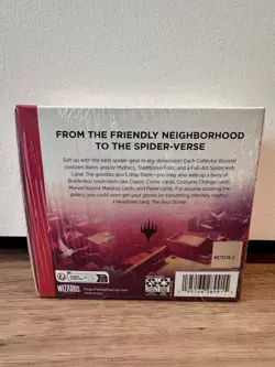 Magic The Gathering Spider-Man Collector Booster Box New Sealed - Image 2