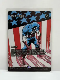 MTG Marvel Super Heroes Path to Exile Borderless - Image 1