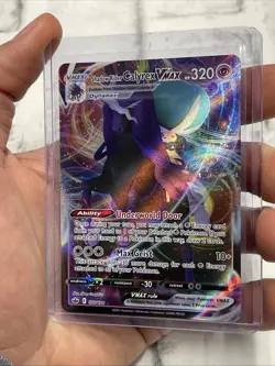 Shadow Rider Calyrex VMAX 075/198 Chilling Reign Ultra Rare Holo Pokemon TCG NM - Image 2