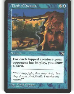 Theft of Dreams - Portal Second Age - MTG - Uncommon - # - NM - Image 1