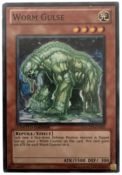 YuGiOh! - Worm Gulse - Limited Edition - Common - Image 1