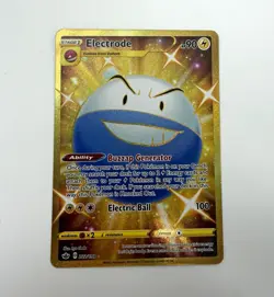 Pokemon TCG Electrode 222/198 Swsh06 Chilling Reign Secret Rare Holo EN 2021 - Image 1