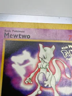 Pokemon TCG Mewtwo #3 Black Star Promo the First Movie 1999 - Image 3