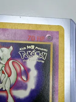 Pokemon TCG Mewtwo #3 Black Star Promo the First Movie 1999 - Image 4