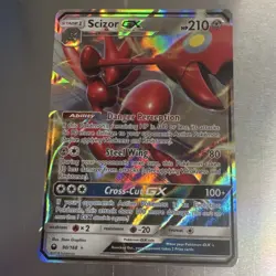 Pokemon TCG Celestial Storm Scizor GX 90/168 Ultra Rare Holo 210HP Eng 2018 - Image 1