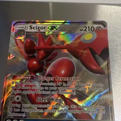 Pokemon TCG Celestial Storm Scizor GX 90/168 Ultra Rare Holo 210HP Eng 2018 - Image 3