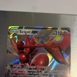 Pokemon TCG Celestial Storm Scizor GX 90/168 Ultra Rare Holo 210HP Eng 2018 - Image 4