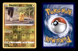 PIKACHU 027/078 C POKEMON GO POKEMON REVERSE HOLO NM - Image 3