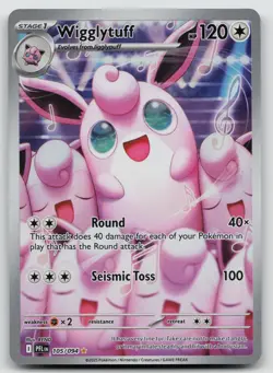 Wigglytuff 105/094 Phantasmal Flames Pokemon NM - Image 1