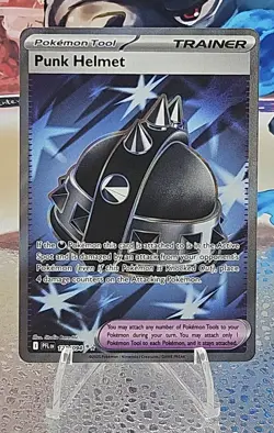 Punk Helmet 121/094 Ultra Rare Phantasmal Flames Pokemon Card - Image 1