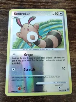 Sentret 104/132 Secret Wonders Pokemon Reverse Holo - Image 1