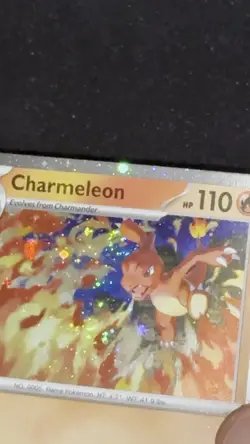 Charmeleon MEP 079 Cosmos Holo POKEMON CARD • DOUBLE SWIRL • Mouth Swirl! MINT - Image 2