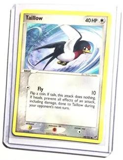 TAILLOW - 80/107 - EX Deoxys - Common - Pokemon Card - NM - Image 1
