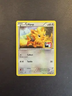 Lillipup 81/114 Crosshatch League Promo Black & White Pokemon TCG - Image 1