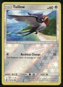 Taillow [SM02 - 103/145] SM - Guardians Rising - NM - Image 2