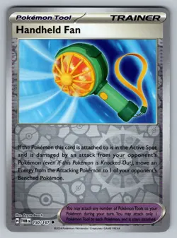 Handheld Fan Reverse Holo - 150/167 - Twilight Masquerade Pokemon 2024 NM - Image 1