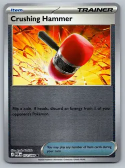 2026 Pokemon Perfect Order Crushing Hammer 071/088 Reverse Holo - Image 1