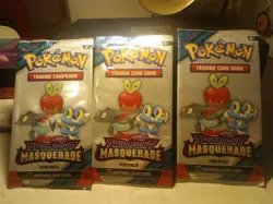Pokemon Twilight Masquerade Fun Pack: 3 Packs New Sealed Scarlet & Violet - Image 2