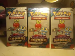 Pokemon Twilight Masquerade Fun Pack: 3 Packs New Sealed Scarlet & Violet - Image 5