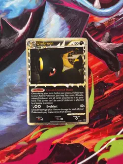 Umbreon (Prime) - Pokemon - Ultra Rare - HGSS Undaunted - 86/90 - DAMAGED - Image 1